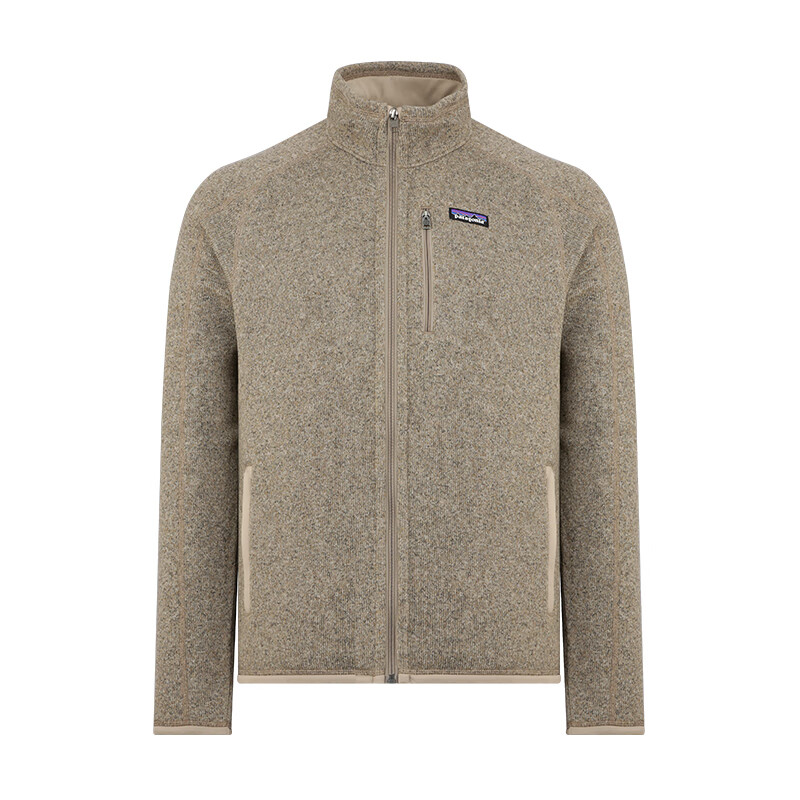 巴塔哥尼亚（Patagonia）Better Sweater 男款 纯色拉链立领长袖抓绒夹克 卡其色 XL 1219元