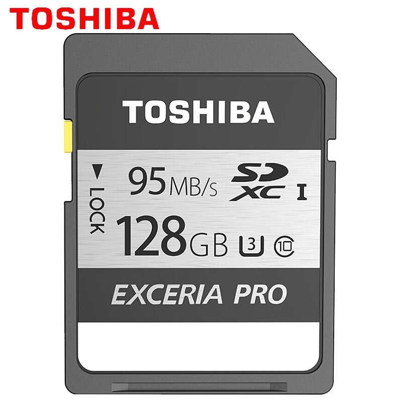 东芝（TOSHIBA）内存卡 sd卡 佳能尼康索尼富士松下微单反相机高速存储卡 128G 95M/s