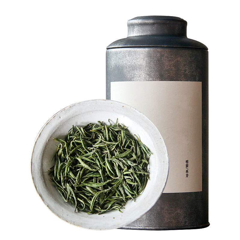 青针新茶绿茶云南雀舌单芽竹叶形毛尖浓香型毛峰茶叶嫩芽