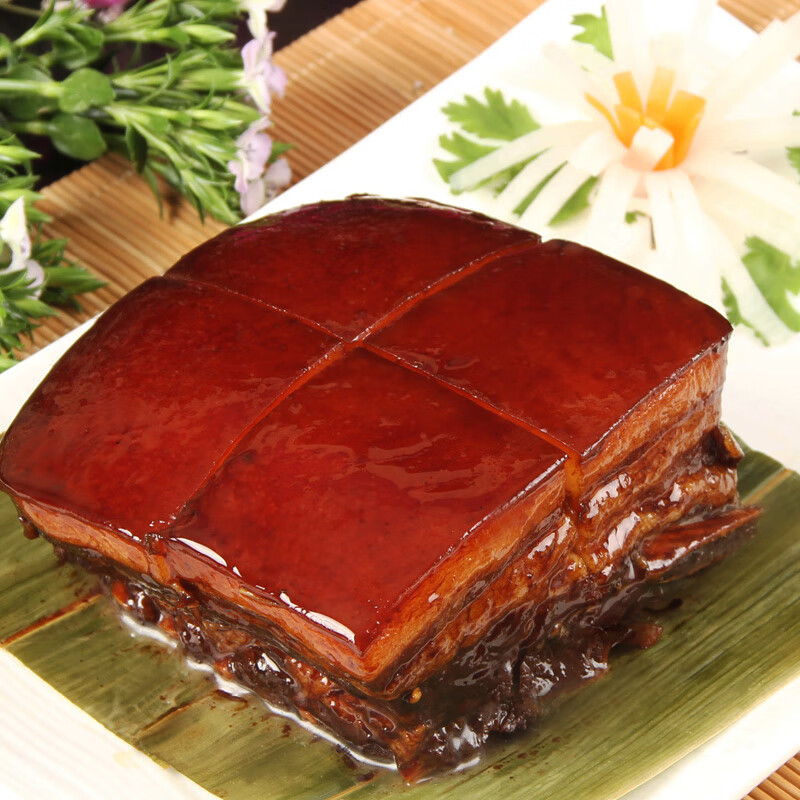 味巴哥万三东坡肉280g周庄特产红烧肉扣肉扎肉真空袋装即食熟食卤味