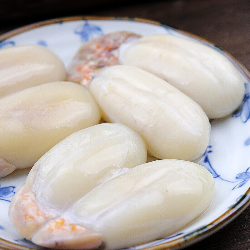 贝棋禾宁波特产东海墨鱼蛋500g去膏白蛋个大乌贼蛋