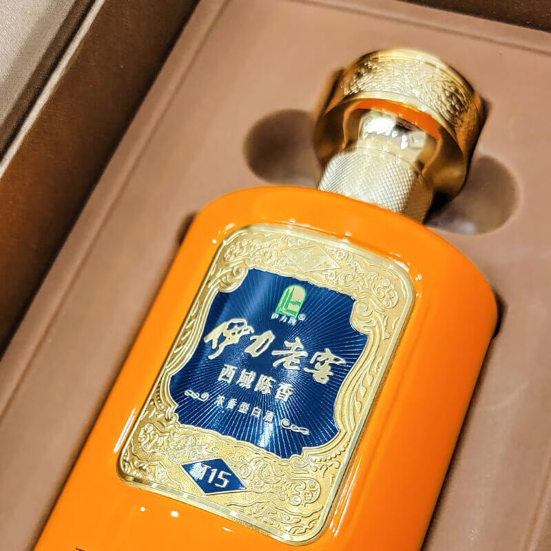 伊力特（新品）新疆伊力特白酒52度伊力老窖西域陈香T15 浓香型白酒 52度 500mL 1瓶 单瓶装