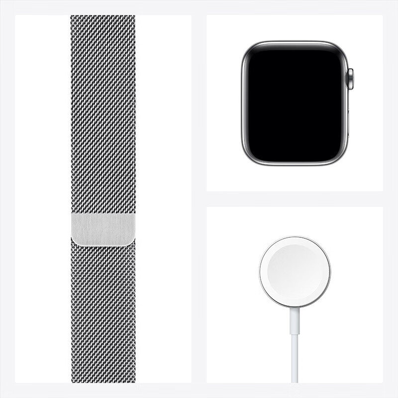 Apple Watch 6蜂窝44mm智能手表不锈钢好看 还是铝合金好看？