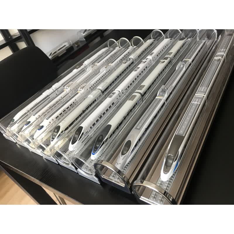 复兴号动车组高铁仿真火车模型1:160和谐号成品摆件工艺品神孩子 和谐