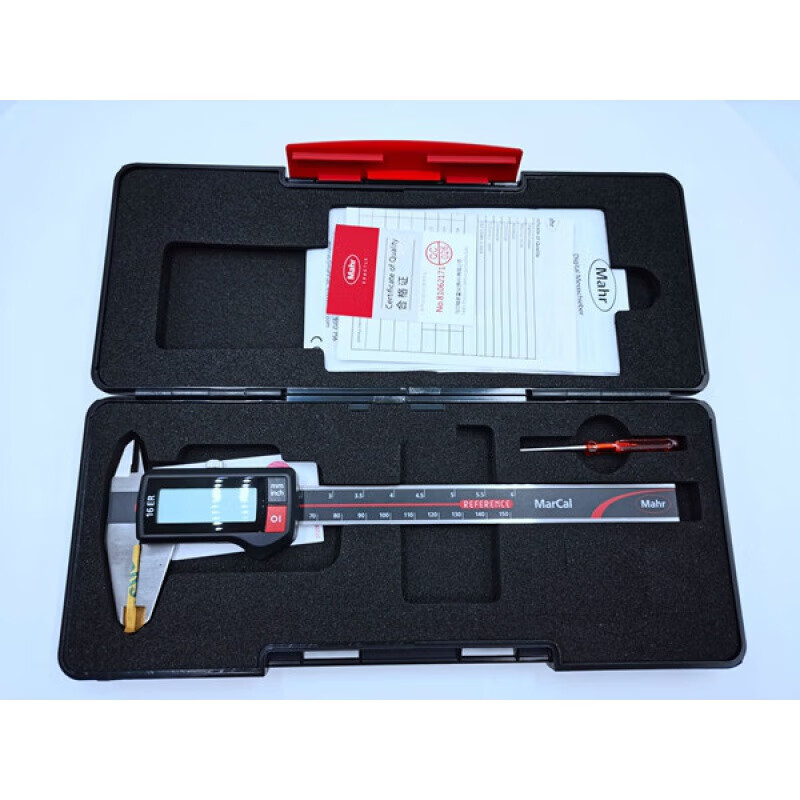 云启格定制适用马尔数显卡尺150游标卡尺数字卡尺16er带数据输出
