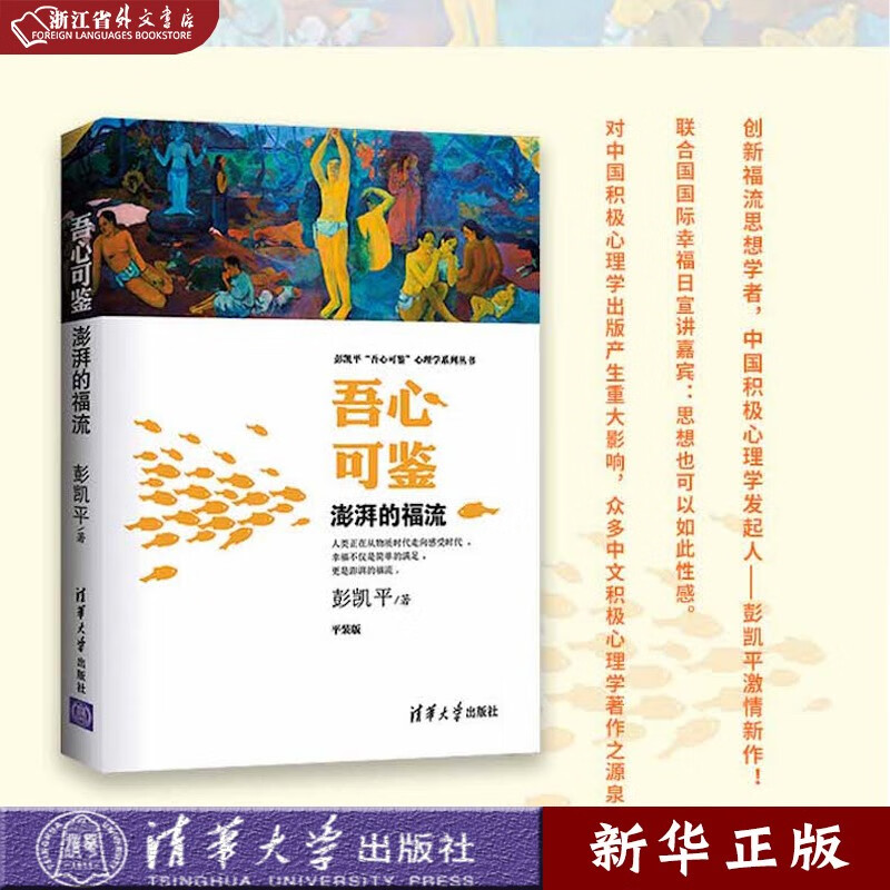 吾心可鉴 澎湃的福流平装版 彭凯平吾心可