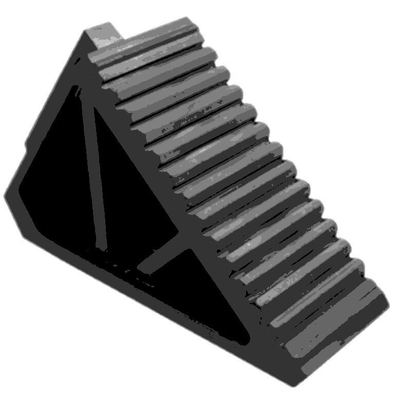 聚远 juyuan 止退器底部空心  车轮防溜车止滑器26x11.