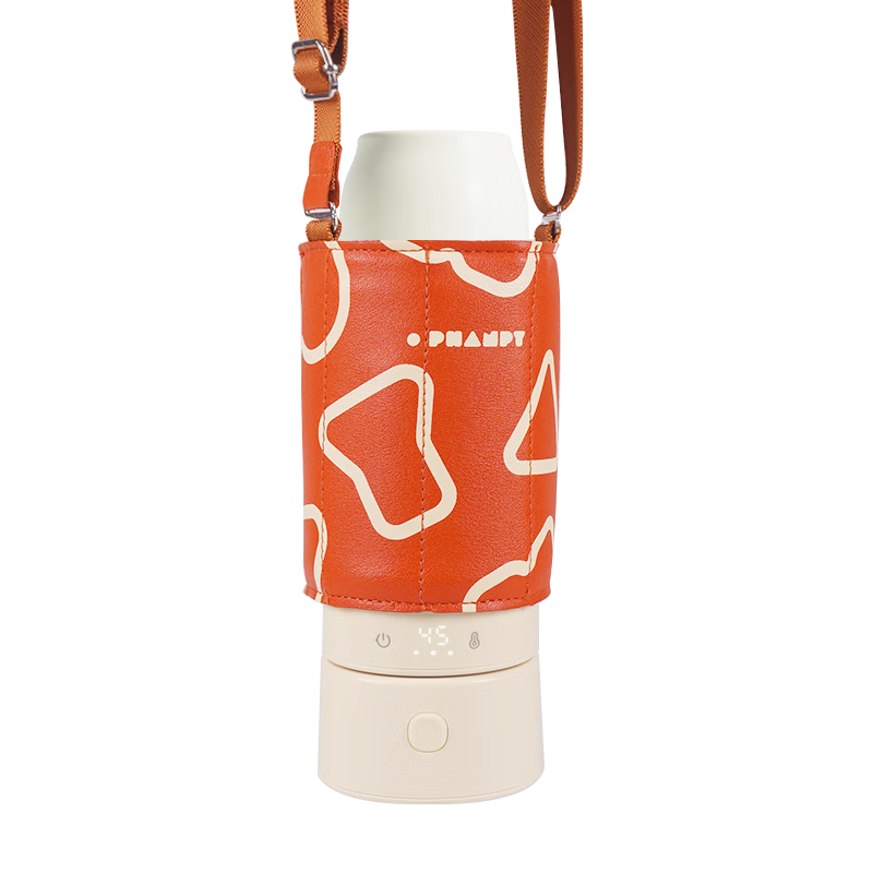 小雅象奶瓶保溫套通用蓄電款無線便攜外出加熱恒溫暖奶溫奶器+充電底座