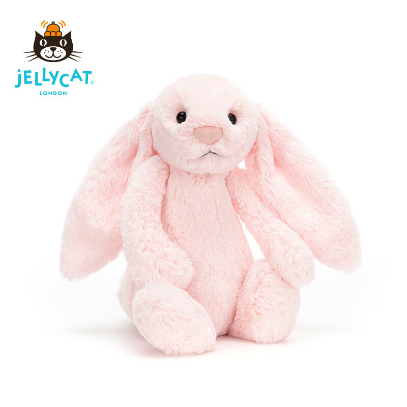 jELLYCAT 害羞粉色邦尼兔儿童柔软毛绒玩具安抚公仔玩偶睡觉抱枕生日礼物 粉红色 31cm高性价比高么？