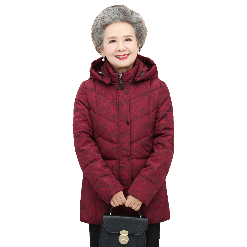 中老年女装品牌推荐-鸭鸭品牌奶奶冬装羽绒服的价格历史走势和销量趋势分析