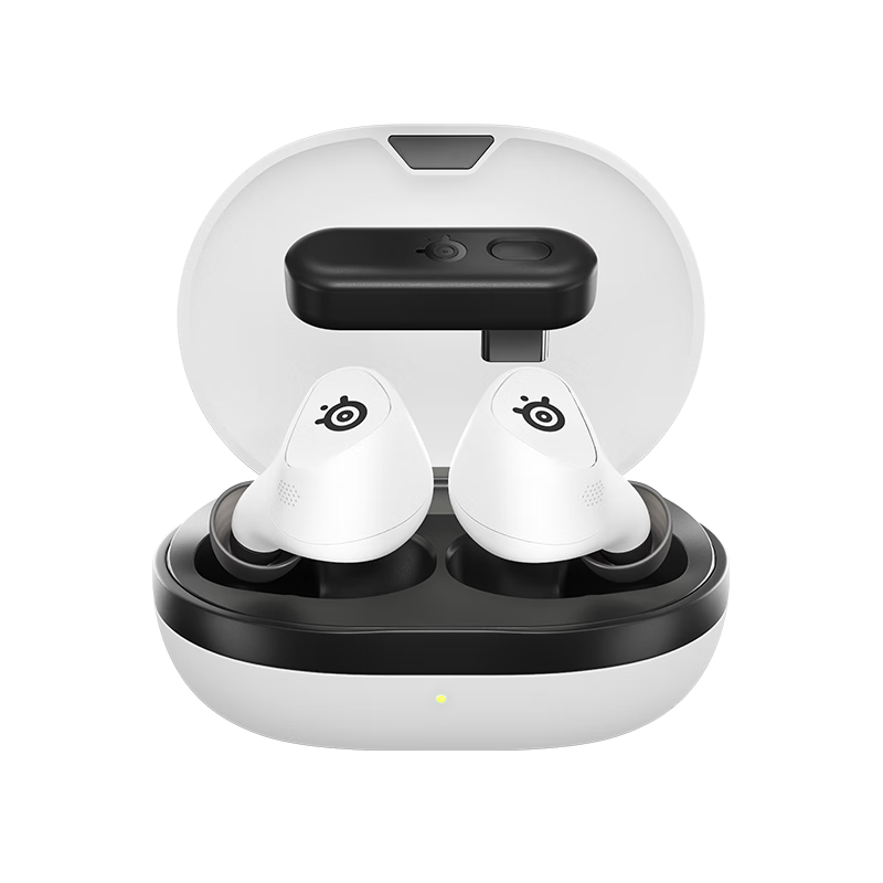 赛睿（SteelSeries）【Faker冠军同款】寒冰游戏豆白色ArctisGameBuds真无线游戏耳机TWS入耳式蓝牙2.4G电竞手机耳麦 1359.15元(含国补)