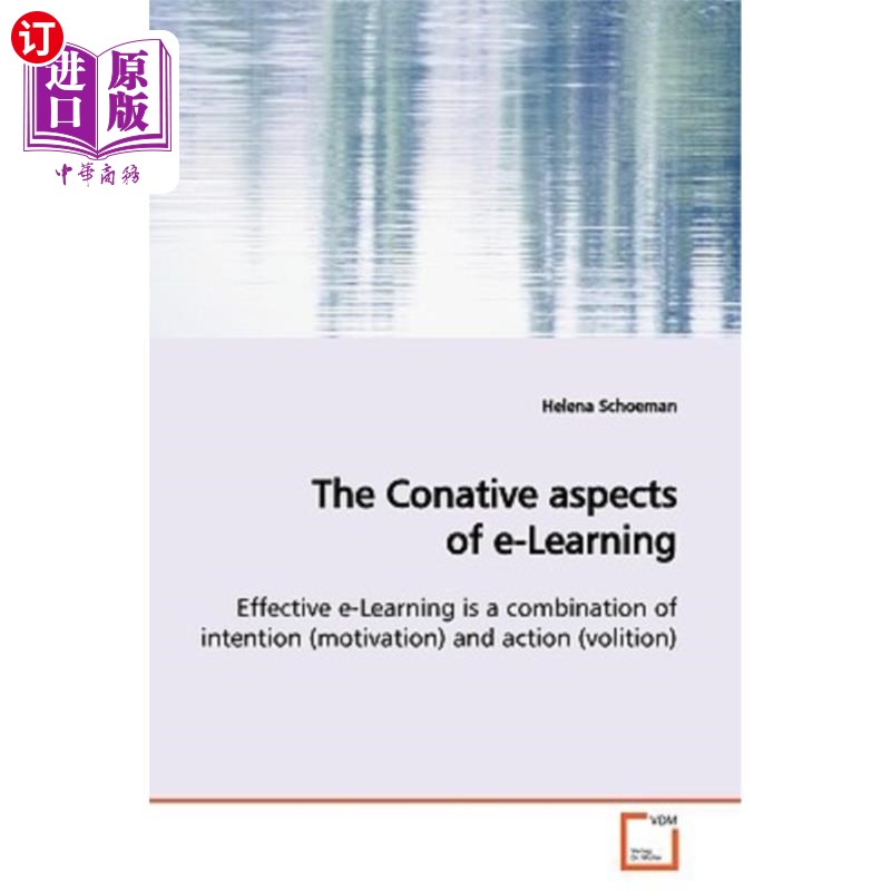 海外直订the conative aspects of e-learning e-learning的概念方面