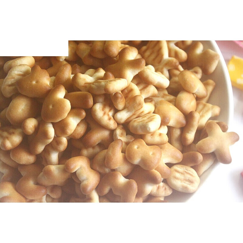宜享健康老式怀旧数字饼年字母小饼手指饼干零食 数字饼干