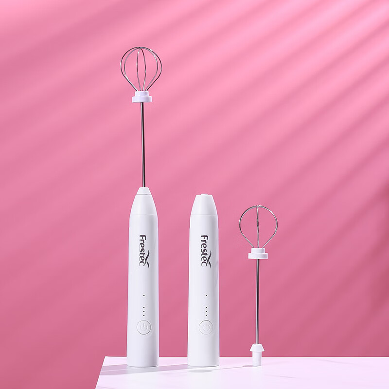 新飞(Frestec) FTDD-001电动打蛋器家用USB充电烘焙奶油奶盖打发器迷你手持式搅蛋搅拌器料理机