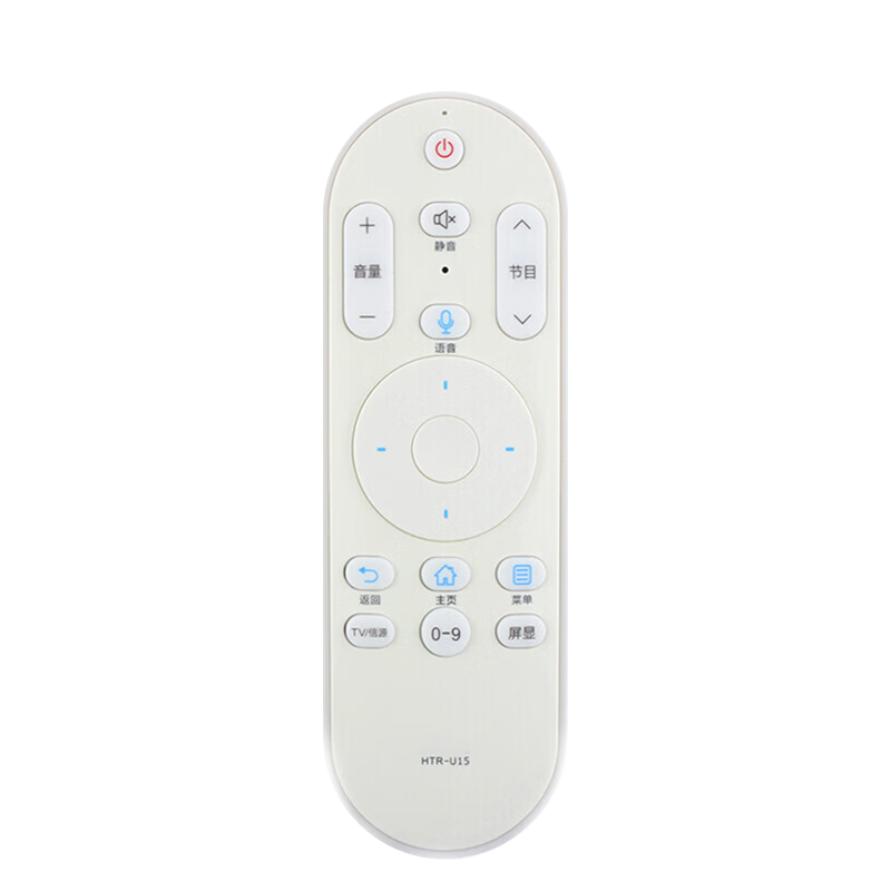 贝石 适用于海尔电视智能语音蓝牙遥控器 通用HTR-U15/HTR-U15M/U15L/U15A U55Q81  TV-06 遥控板 白色