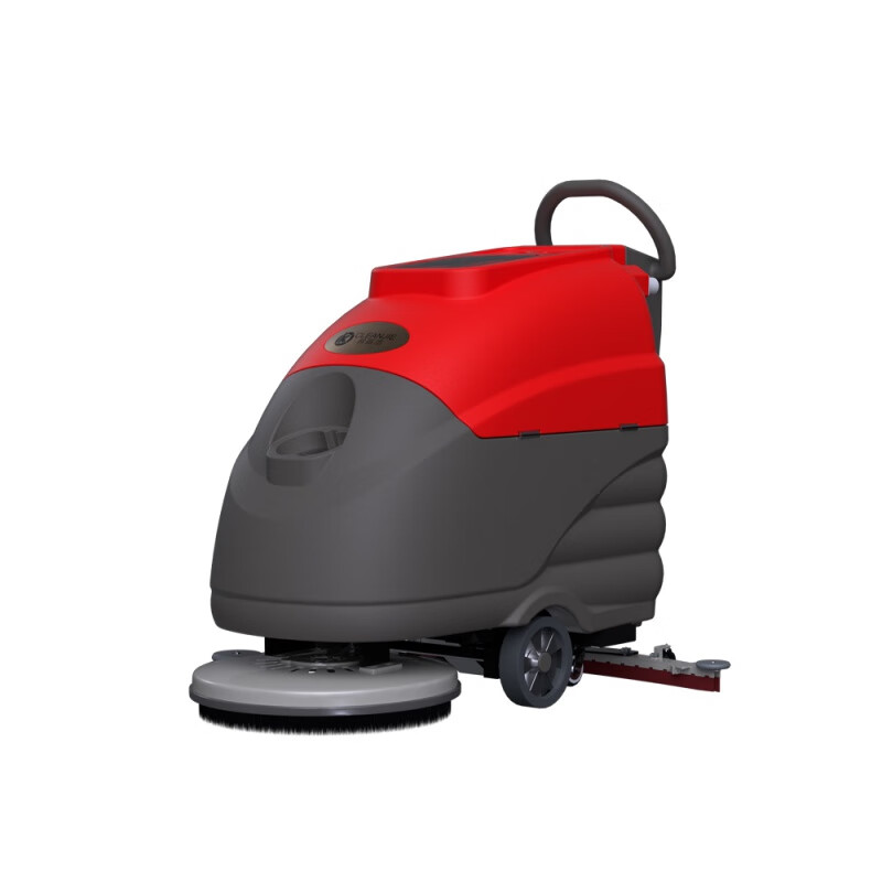 仁聚益定制适用柯丽洁工业智能半自动手推清洁一体式电动洗地机商用