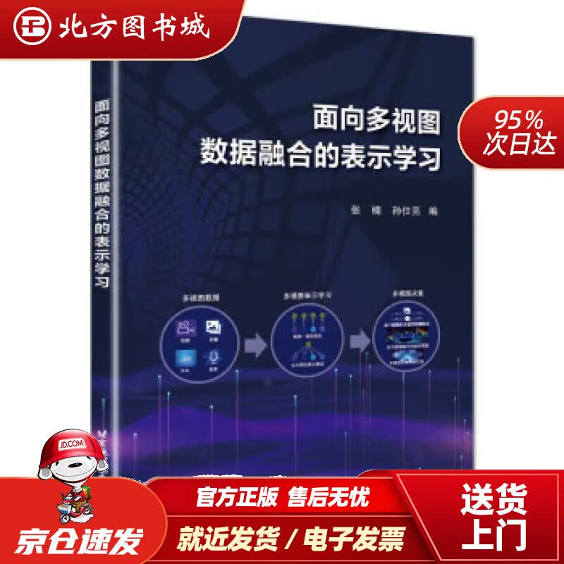 【正版现货】面向多视图数据融合的表示学习 张楠,孙仕亮 9787512440128 北京航空航天大学出版社