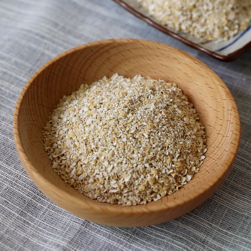 虎钢馋燕麦麸皮即食杜坎oat bran无加糖早餐高纤粉送纯燕麦片500g