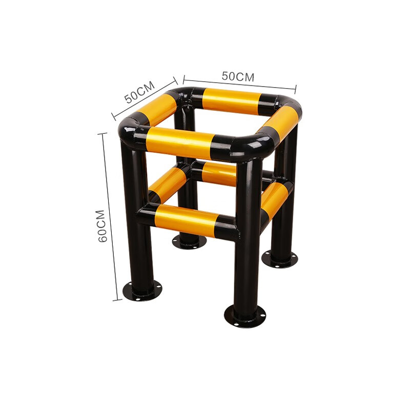 denilco 消防栓保护架防撞护栏隔离围栏四方安全栏挡车器口字型 双层