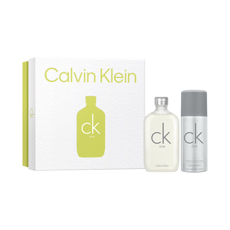 卡尔文克雷恩（Calvin Klein）ck香水卡雷优自然清新季节礼盒（香水100ml+香体喷雾150ml)送女友