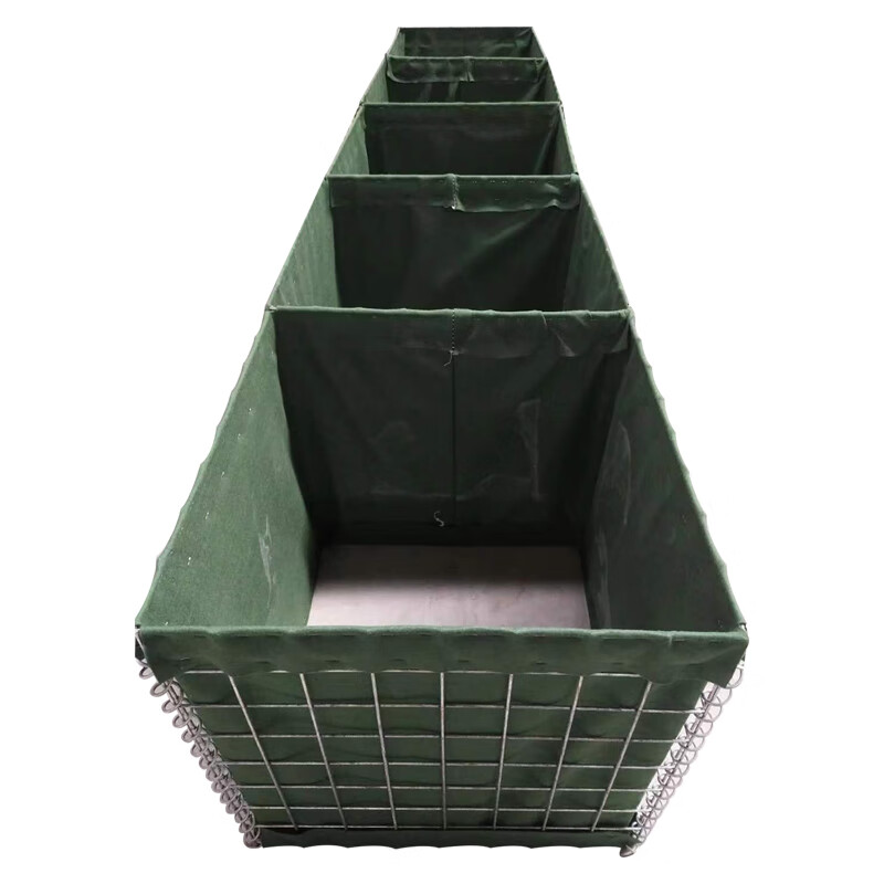 qym边防防爆笼掩体防爆网,防爆笼沙箱堡垒防御网锁扣式沙袋防爆隔离墙