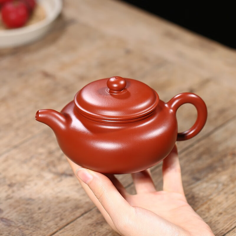 吟香茗宜兴紫砂壶名家谢晓东茶具纯全手工泡茶壶原矿朱泥大红袍仿古壶