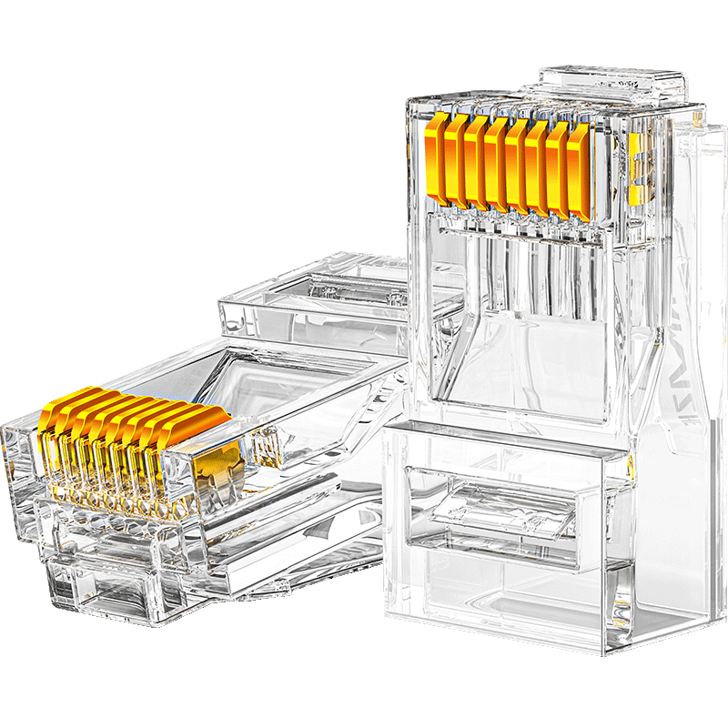 ɽ�� ��������ˮ��ͷ 6��RJ45ǧ�������ͷ ���̼������������������ó�������������� 100�� WL-6100 34.9Ԫ