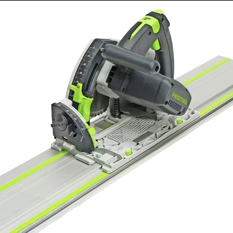FESTOOL 德國費斯托導軌鋸TS55插電版軌道鋸無塵鋸木工切割鋸電動工具 導軌鋸套裝一
