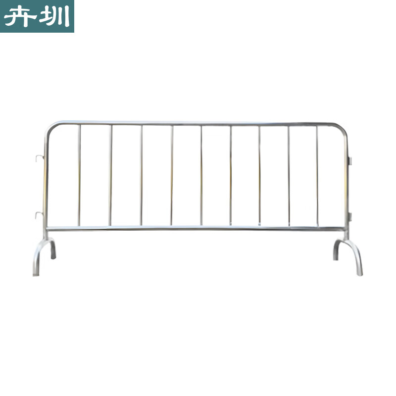 卉圳 304不锈钢铁马护栏景区商场排队隔离栏道路施工围栏1*2米hp047