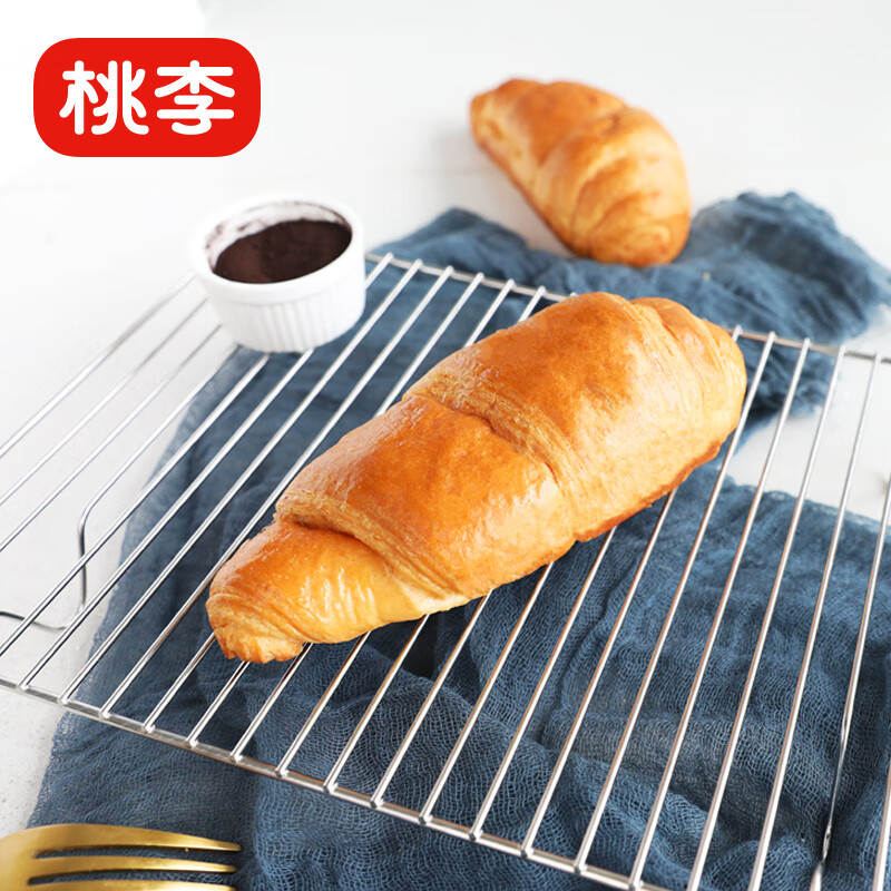 桃李面包75g*6袋 巧克力口味零食夹心牛角包早餐零食 巧克力味75g*6袋