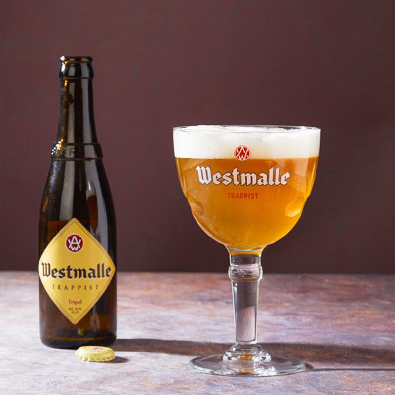 西麦尔(westmalle) 三料 修道士精酿 啤酒 330ml*6瓶 比利时进口