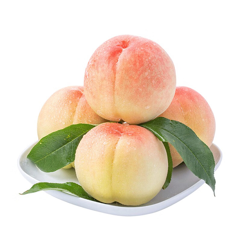 湖北枣阳水蜜桃 脆桃当季毛桃新鲜水果 5斤小果(单果120-150g)