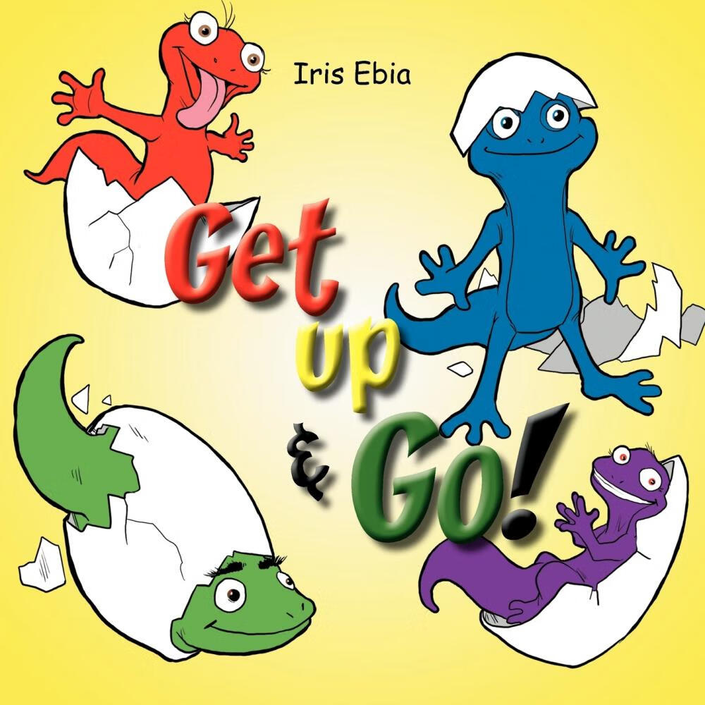 【预售按需印刷】get up & go!