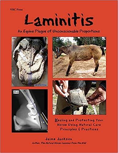 预订 laminitis: an equine plague of unconscionable proportions