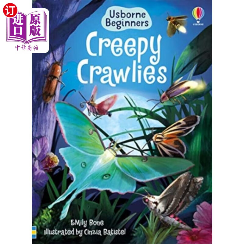海外直订creepy crawlies 令人毛骨悚然的小爬虫