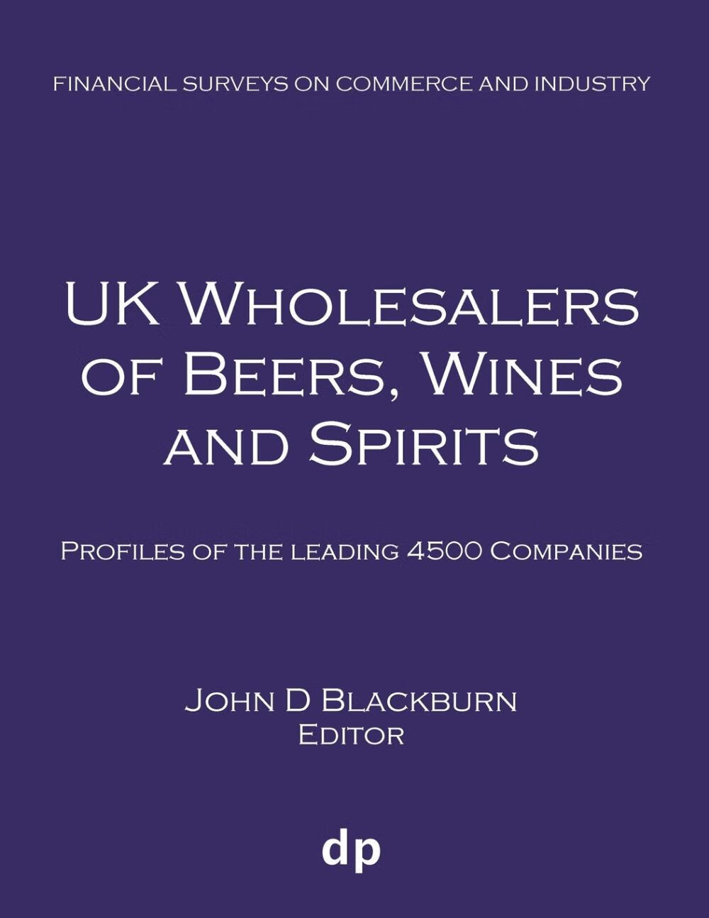 【预售 按需印刷】uk wholesalers of beers, wines and spirits