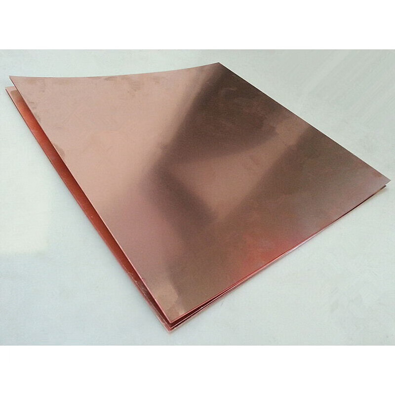 t2  紫铜片 紫铜皮散热铜片 红铜板 0.1mm - 3mm零切加工