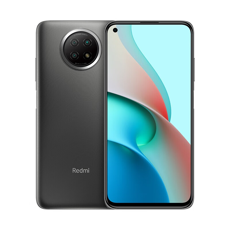 Redmi Note 9 5G 天玑800U  18W快充 4800万超清三摄 云墨灰 8GB+128GB 游戏智能手机 小米 红米