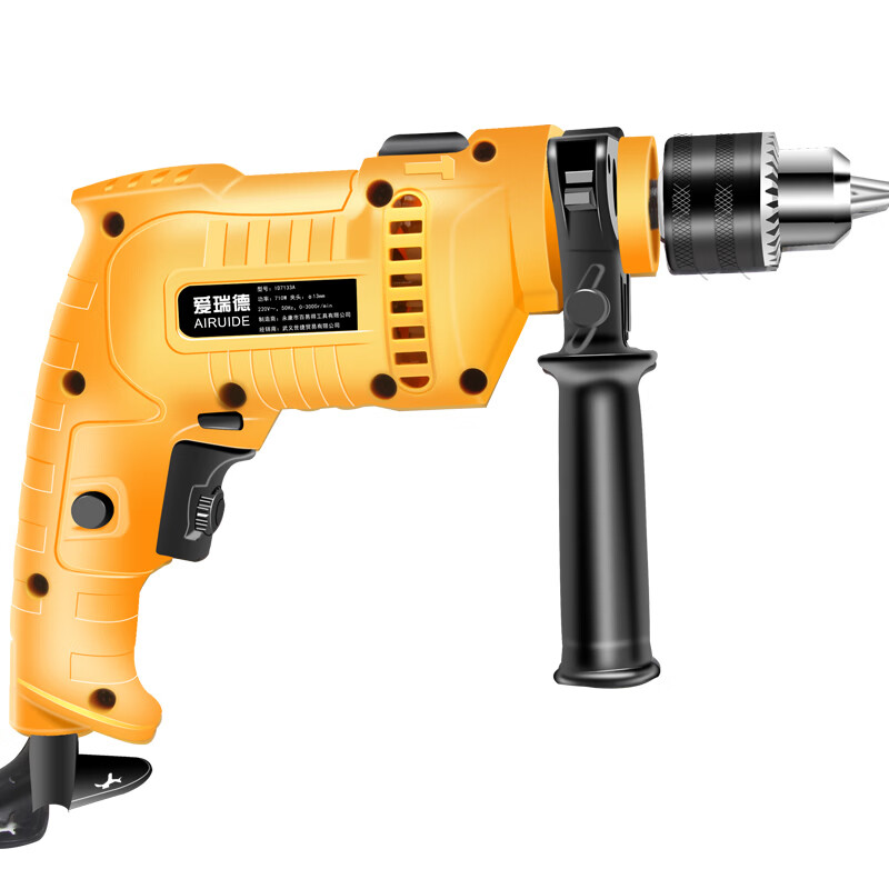 德国爱瑞德电钻家用 冲击钻多功能两用手电钻 维修工具组合套装 电动