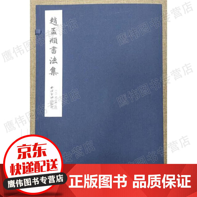 赵孟頫书法集（一函一册） 宣纸线装影印线装繁体竖排 赵孟頫毛笔书法字帖成人初学者软笔书法入门教程原碑帖临摹范本鉴赏书籍 西泠印社出版社
