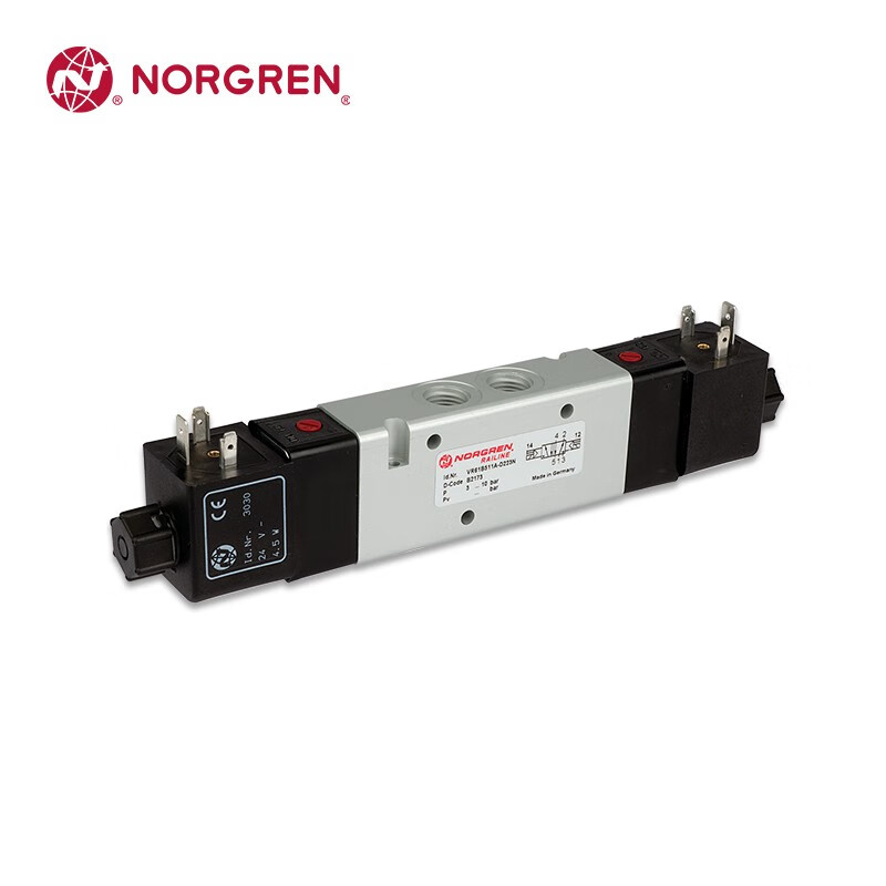 诺冠（Norgren）气动电磁阀气阀VR61B411A-D327N电磁气控方向控制阀大流量 VR61B系列