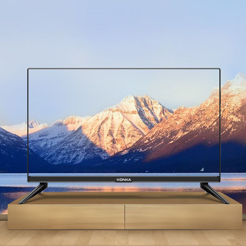 老人家用卧室电视 窄边高清平板液晶电视机 开机无广告 32英寸  32