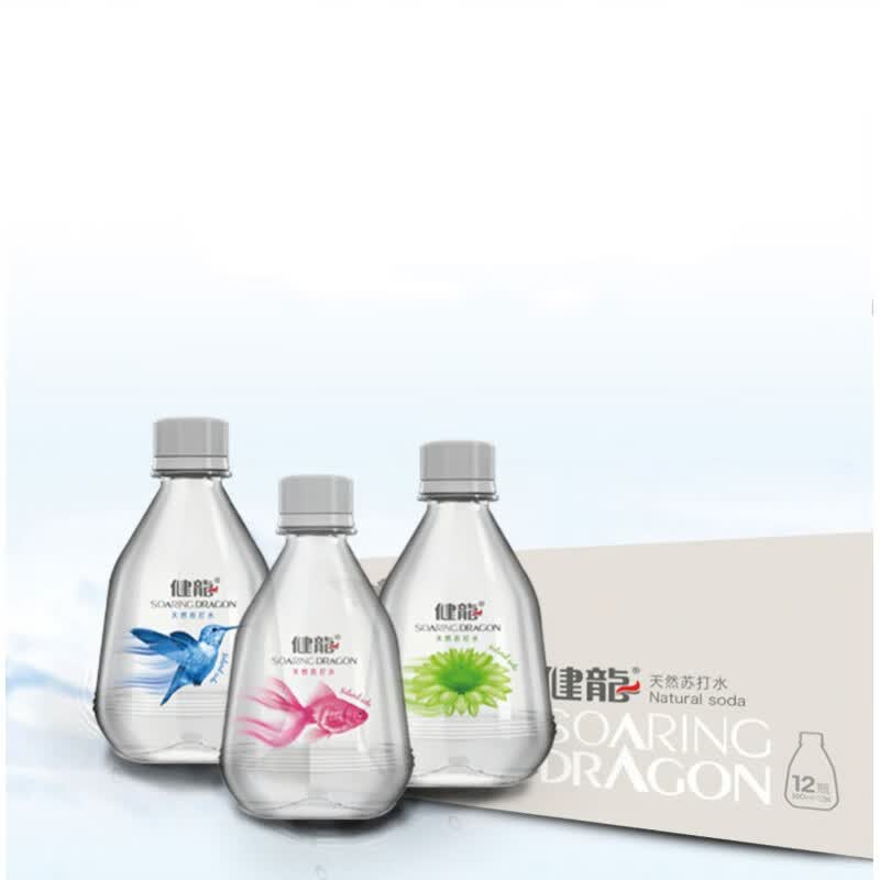 健龙 380ml*20瓶 健龙天然苏打水  不含气 天然ph8.