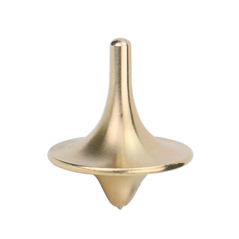 梦不落盗梦空间指尖小陀螺手转无阻力黄铜金属儿童玩具指间解压 实心