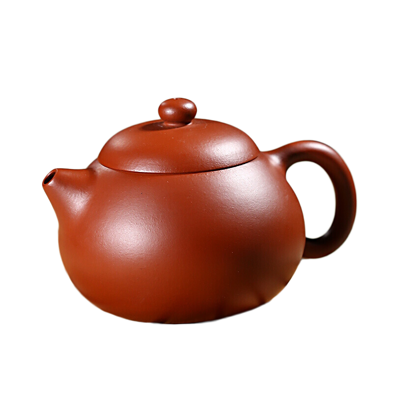 百年利永 紫砂壺泡茶壺宜興純?nèi)止すΨ虿杈咴V朱泥大紅袍惹西施壺220cc 朱泥大紅袍 220ml 寅春西施