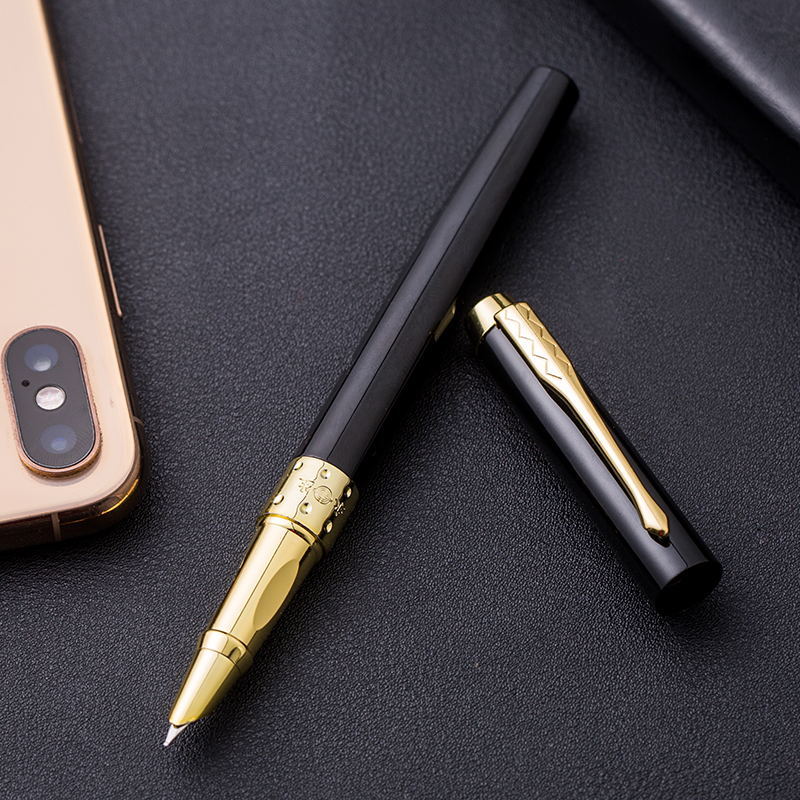 【现货现发】钢笔中小学男女学生书法练字用成人办公礼盒套装 雅典白 单支钢笔