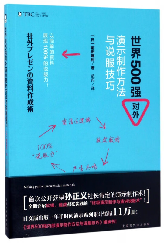 世界500强对外演示制作方法与说服技巧