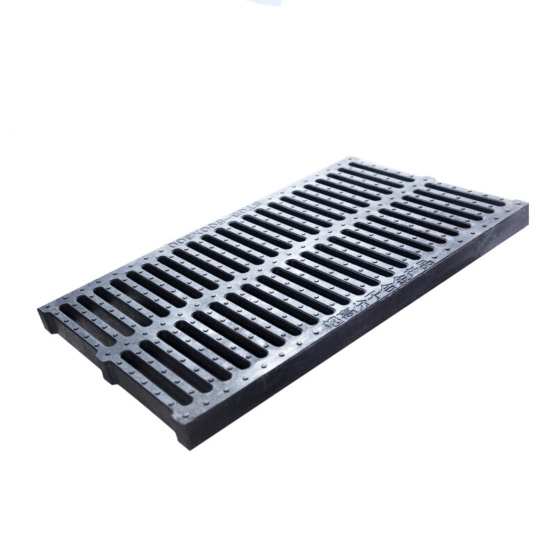 30mm(条孔款)排水沟盖板塑料地沟盖板格栅复合井盖树脂雨水篦子ay-082