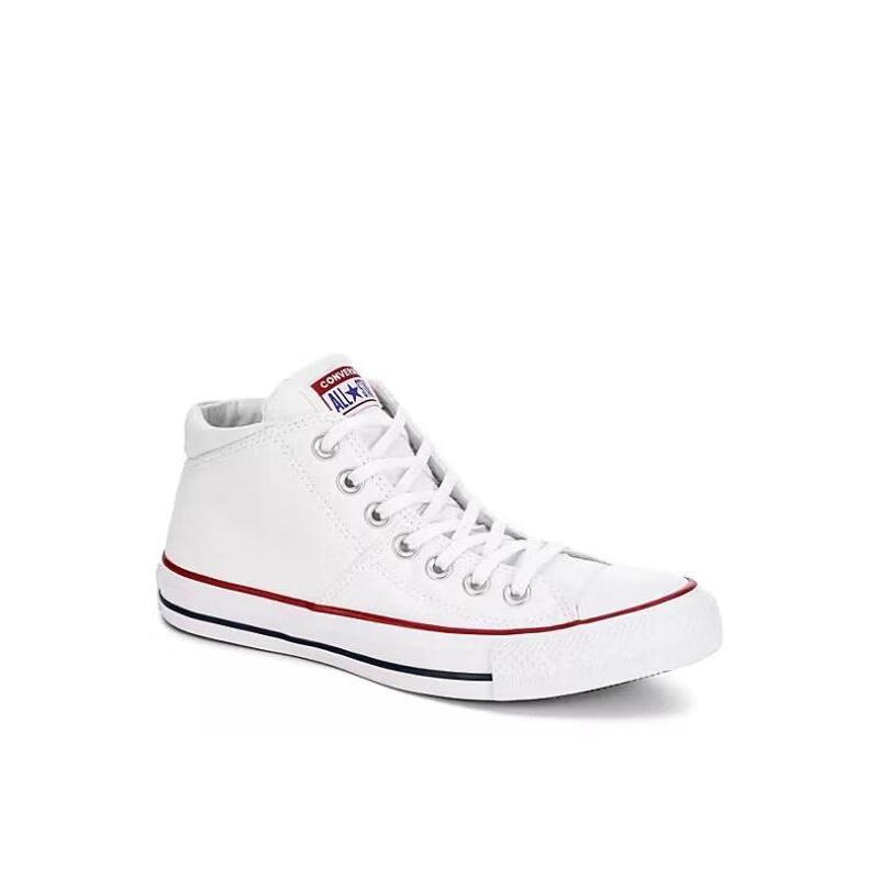 converse/匡威女运动鞋帆布高帮系带包头纯白经典新款744743 white