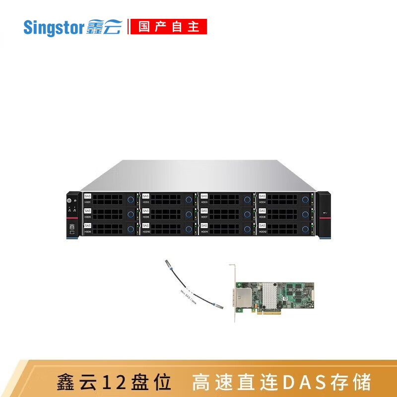 Singstor����12��λ��������SS100D-12S/R����ֱ���洢 ����DAS���й� ����Դ ���������Ӳ�̣�